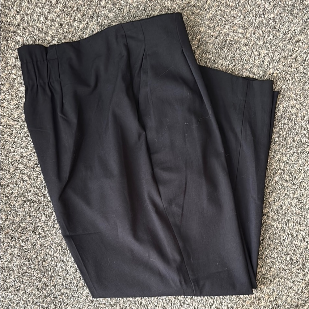 Women’s Classic Black Paper Bag elastic waist Trouser